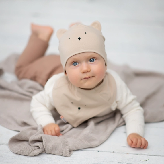 Babydecke aus 100 % Merinowolle