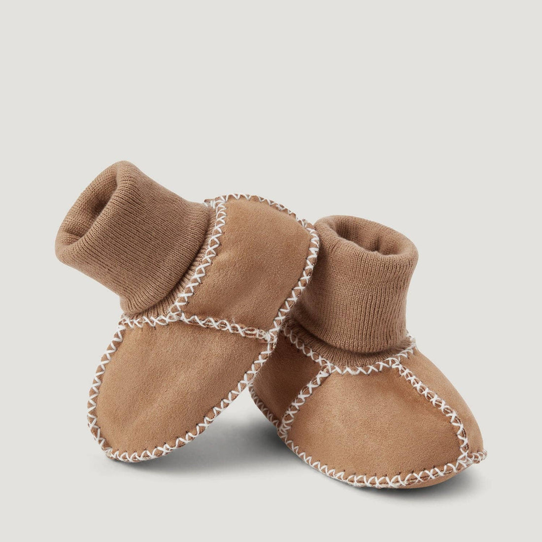 BabyMocs Babyschuhe aus veganem Wildleder - weich, bequem, nachhaltig hergestellt.