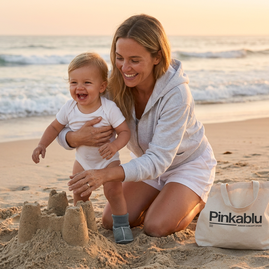 Sommerurlaub mit Baby und Kindern: Kleidung, Sonnenbrille & Essentials