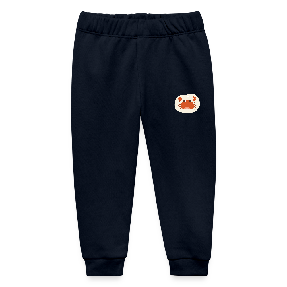 Baby Bio-Jogginghose Sternzeichen Krebs 02 - Navy