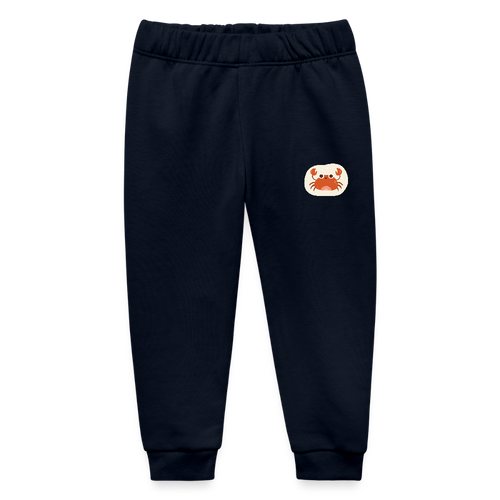 Baby Bio-Jogginghose Sternzeichen Krebs 02 - Navy