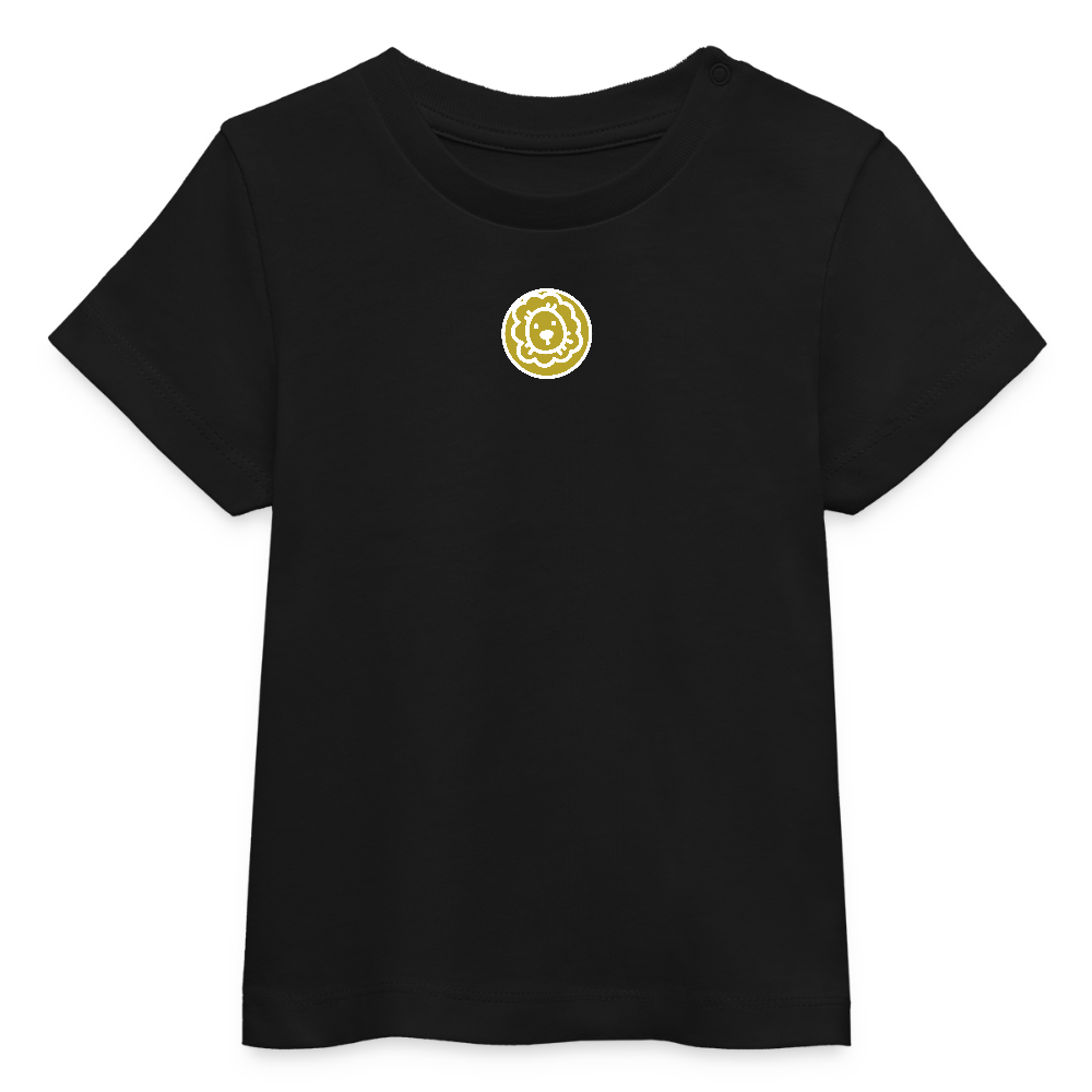 Baby Bio-T-Shirt Leo - Schwarz