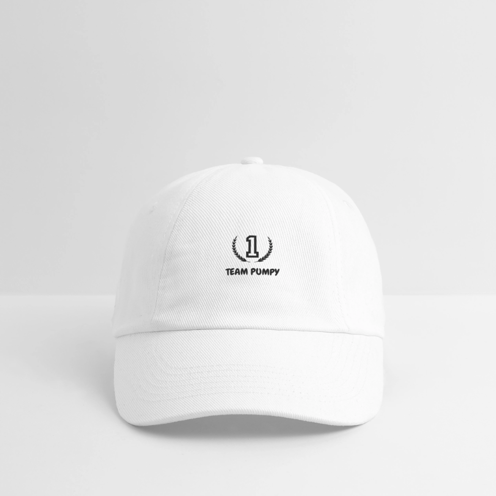 Baseballkappe Team Pumpi - Weiß/Weiß
