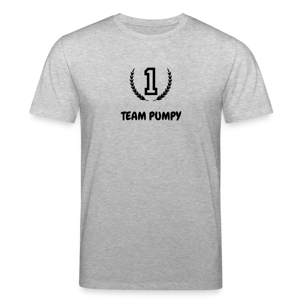 Unisex Bio-T-Shirt Team Pumpy - Grau meliert