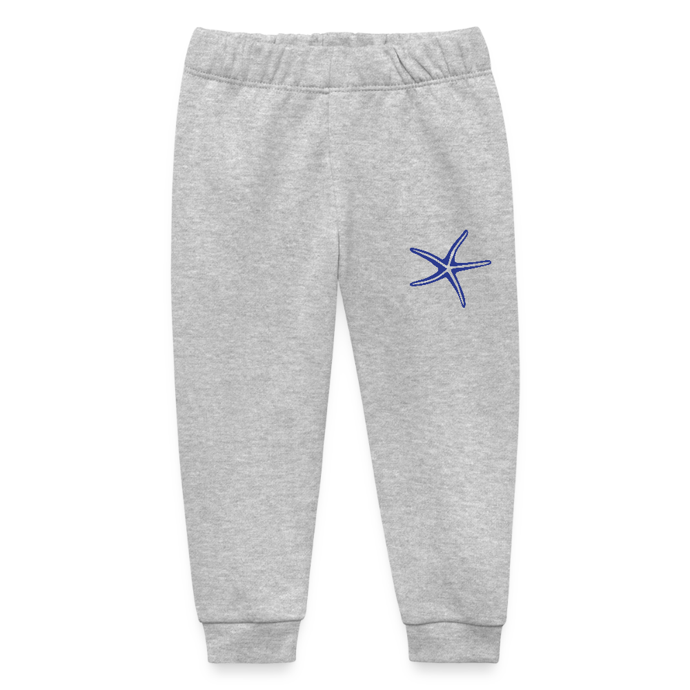 Baby Bio-Jogginghose Baby Tumbler - Grau meliert