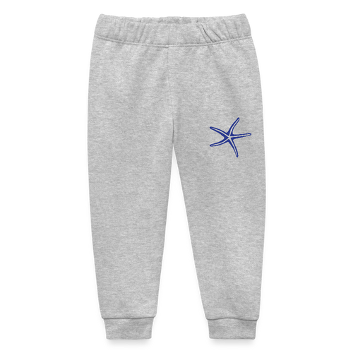 Baby Bio-Jogginghose Baby Tumbler - Grau meliert