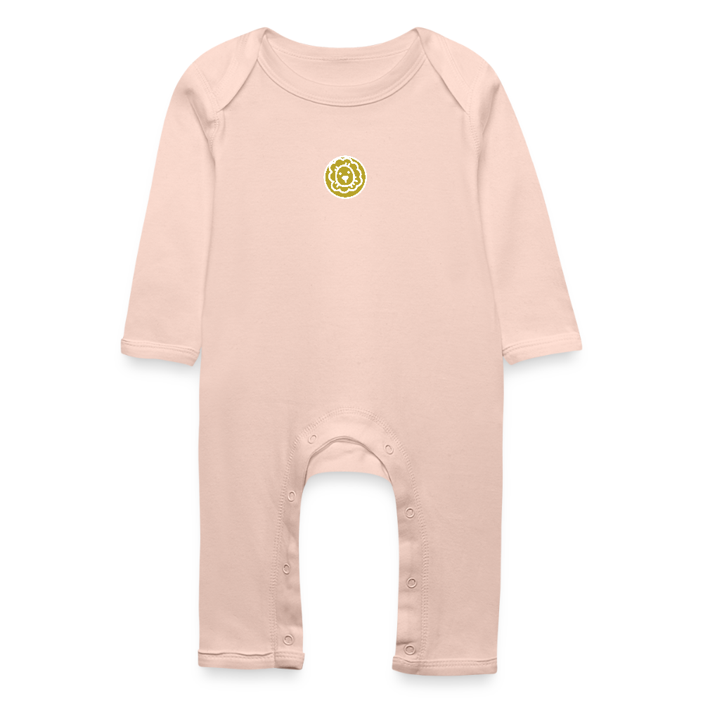 Baby Bio Strampler Sternzeichen Löwe - Kristallrosa
