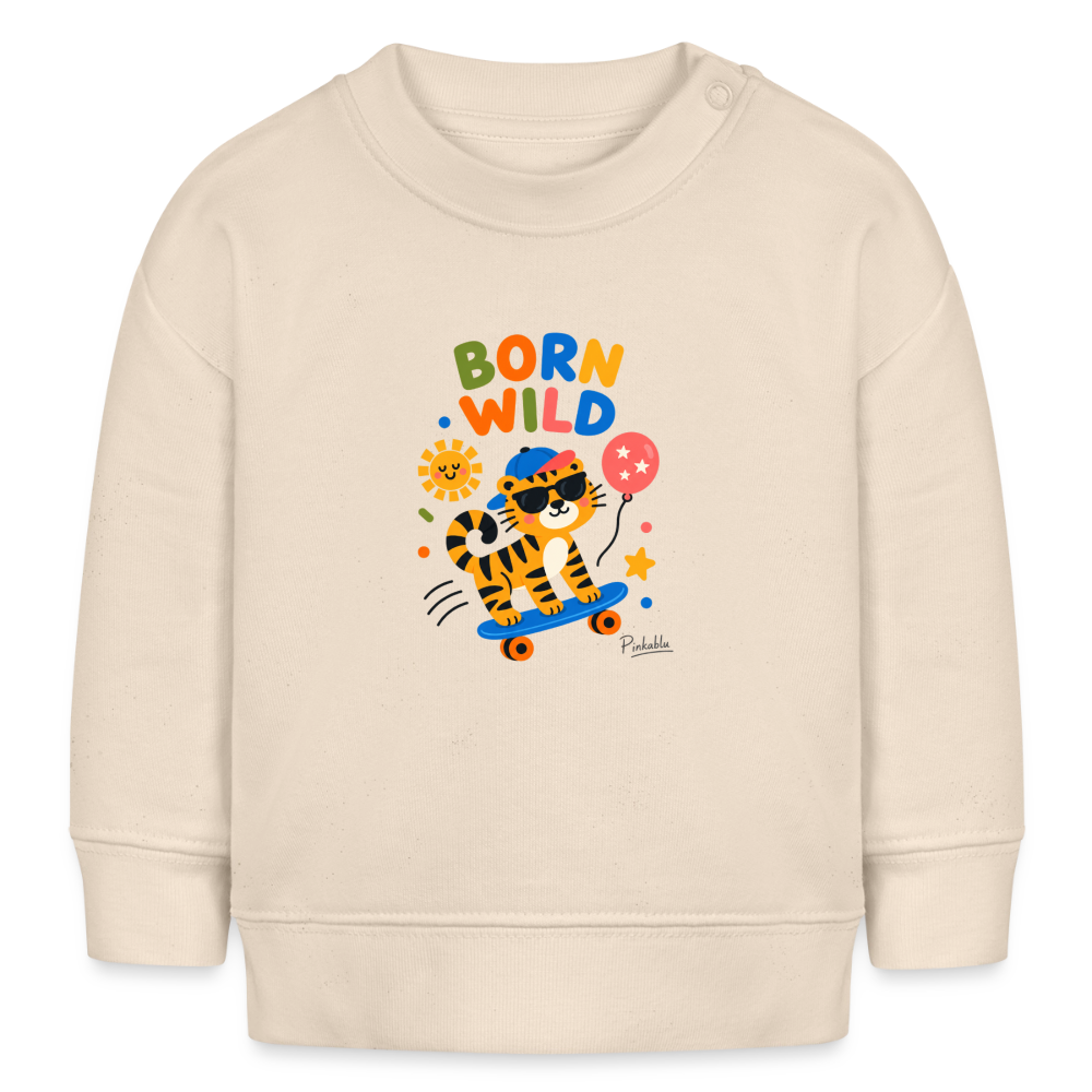 Baby Organic Sweatshirt Baby Changer von Stanley/Stella - Natur