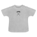 Baby T-Shirt CREW - Grau meliert