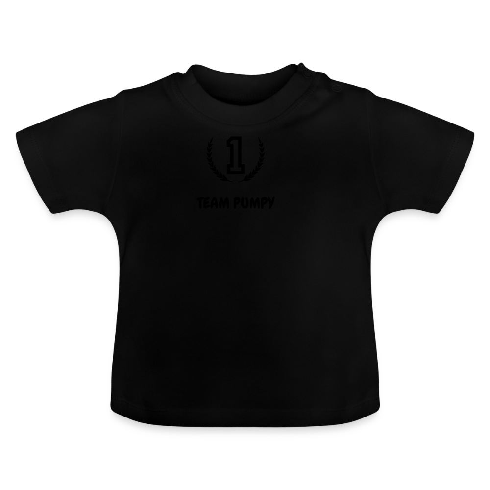Baby T-Shirt Teeam Pumpy No. 1 - Schwarz