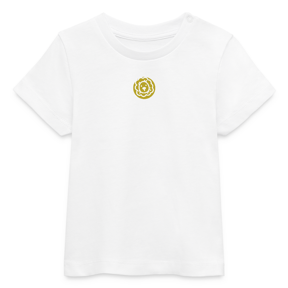 Baby Bio-T-Shirt Leo - Weiß