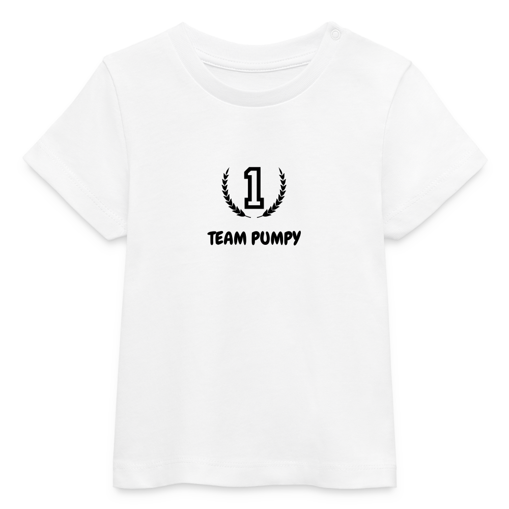 Bio T-Shirt Team Pumpy No. 1 - Weiß
