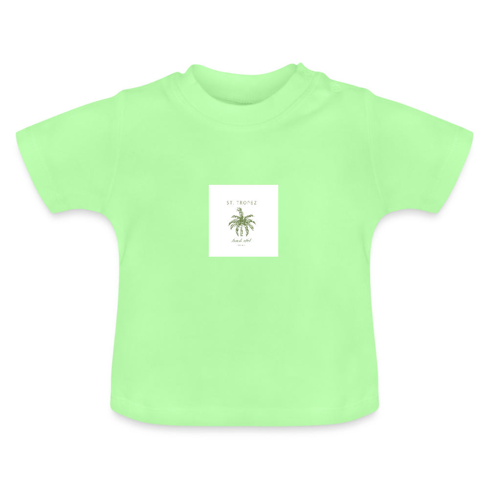 Baby T-Shirt St. Tropez Beachclub - Mintgrün