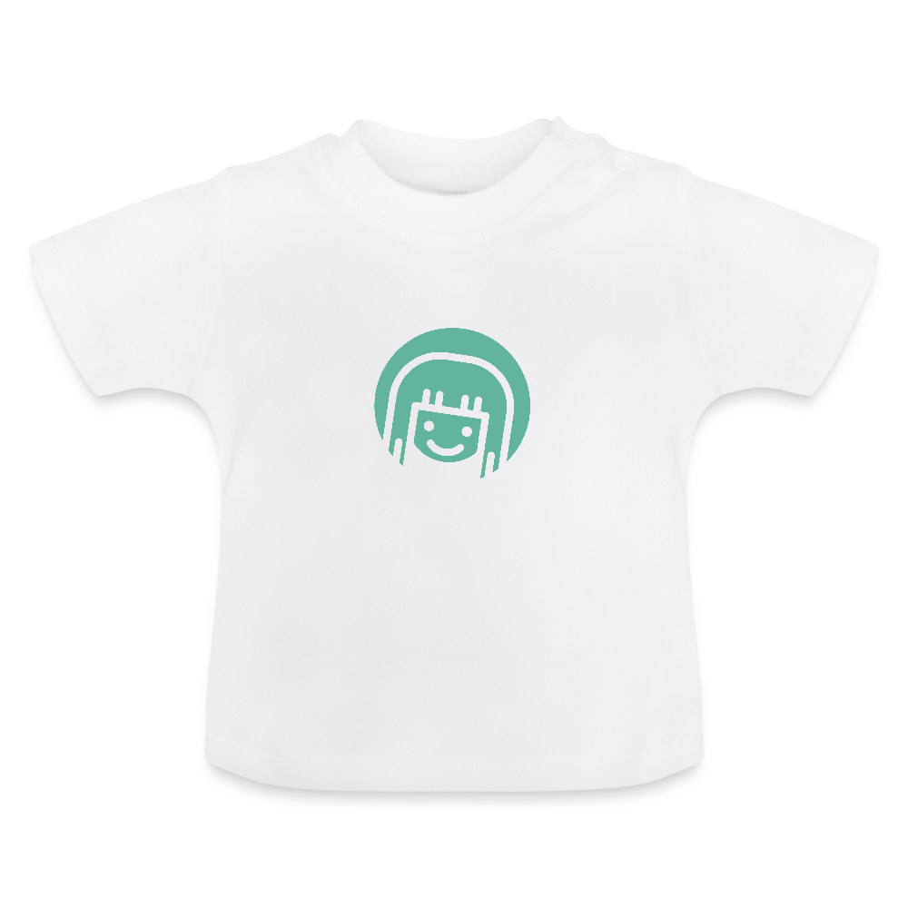 Baby T-Shirt Sternzeichen Jungfrau - Weiß