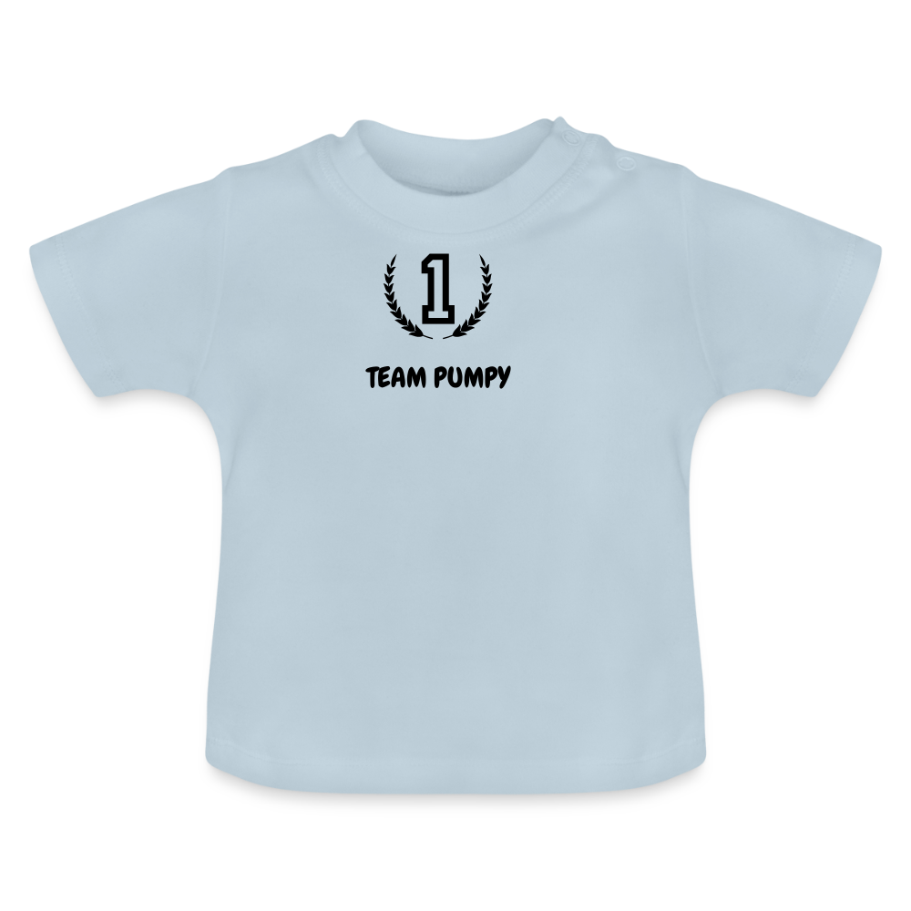 Baby T-Shirt Teeam Pumpy No. 1 - Hellblau