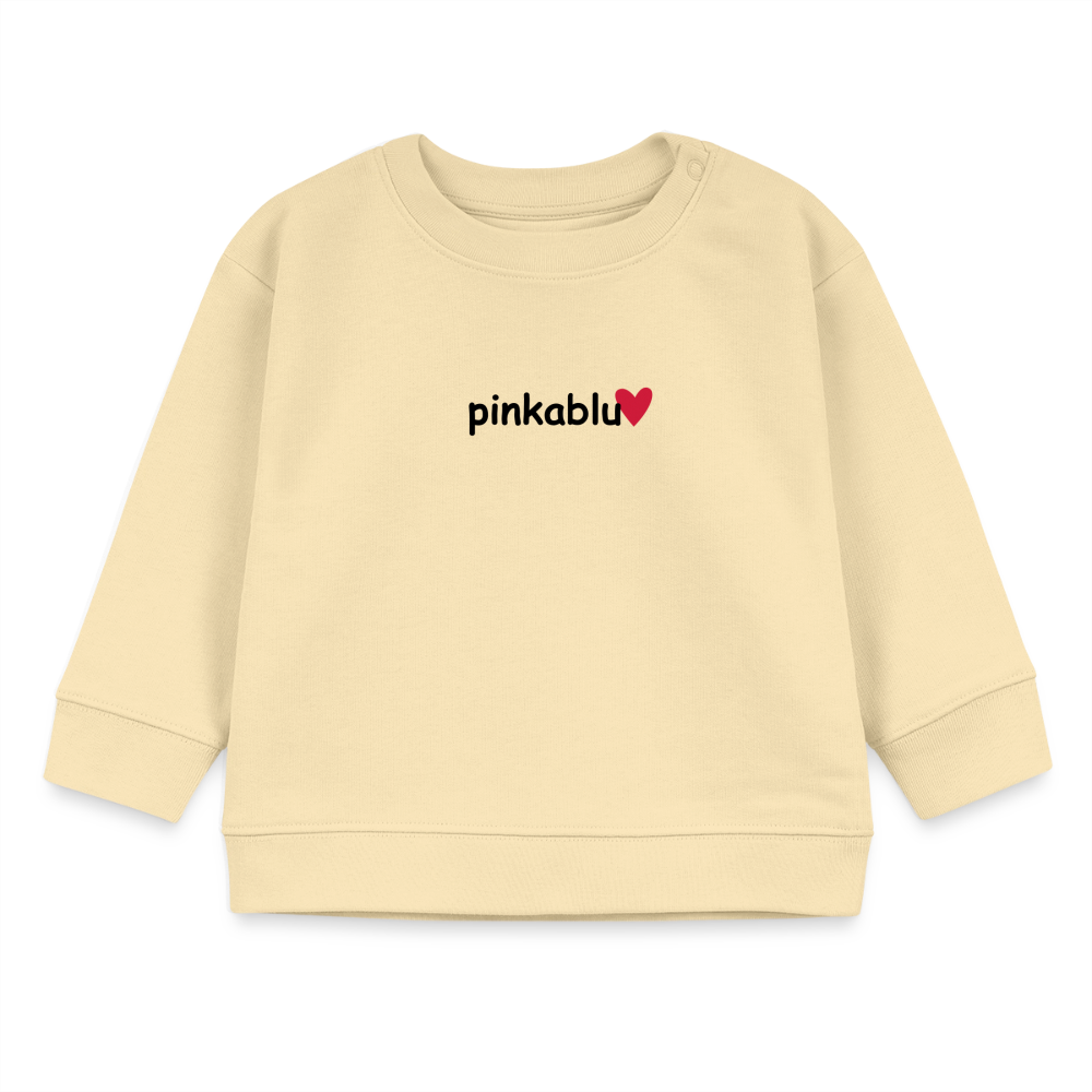 Bio-Sweatshirt Pinkablu - Creme