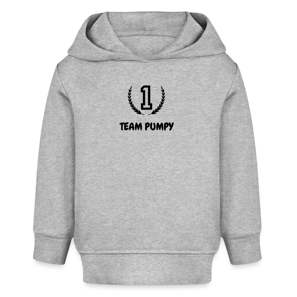 Bio Hoodie Team Pumpy No. 1 - Grau meliert