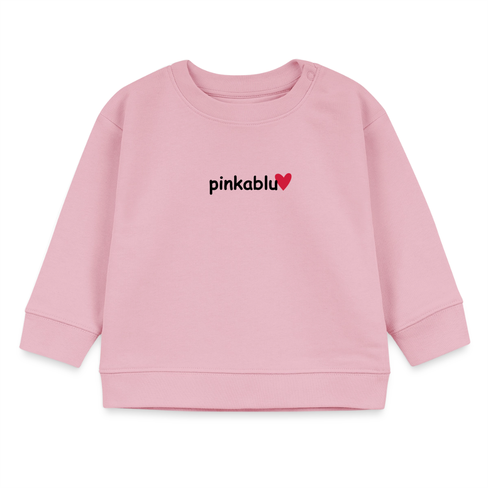 Bio-Sweatshirt Pinkablu - Hellrosa