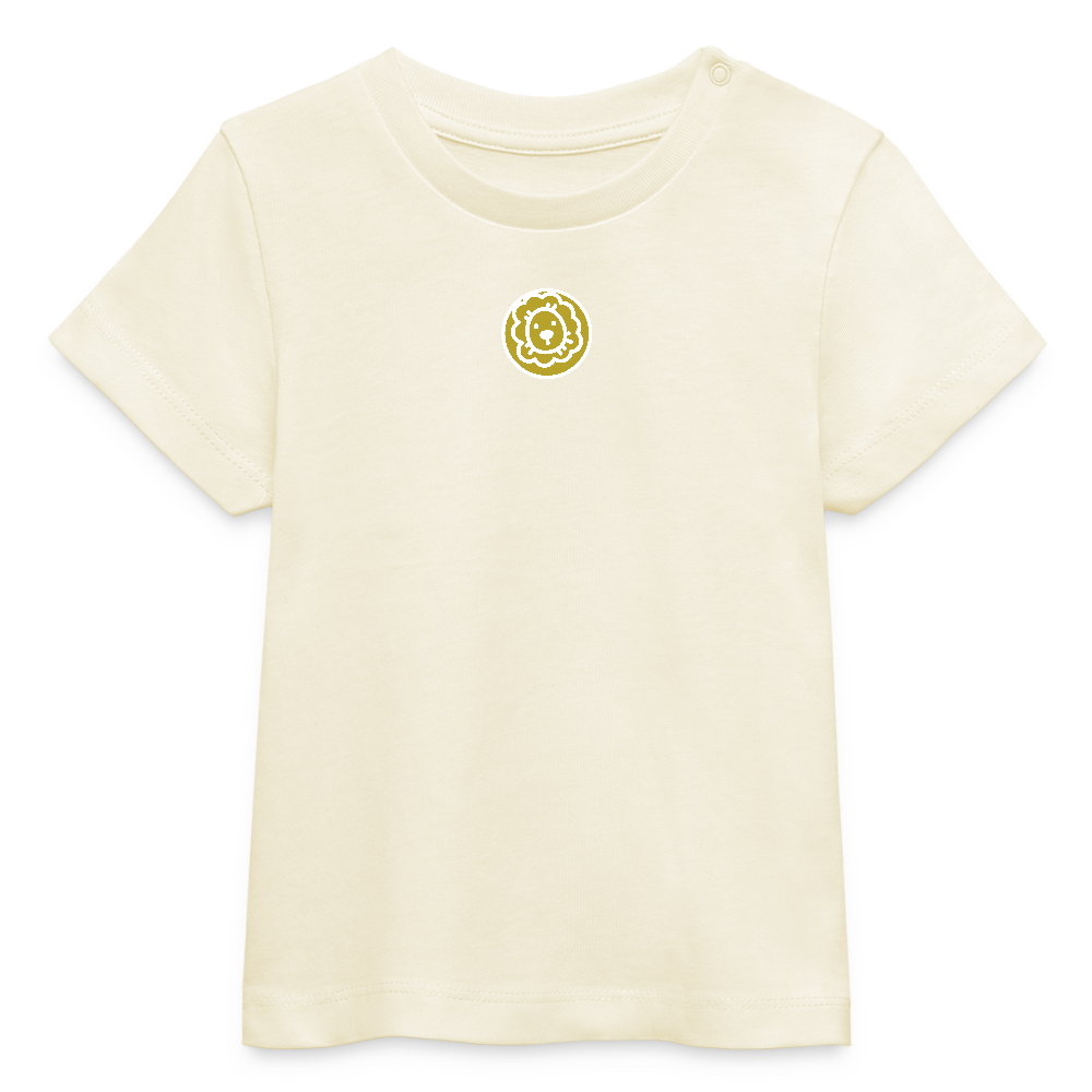 Baby Bio-T-Shirt Leo - Weißgrau