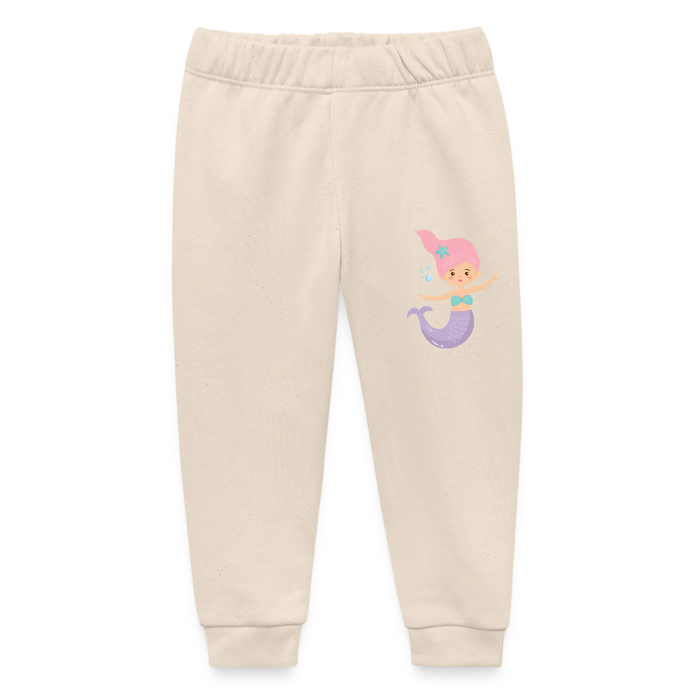 Baby Bio-Jogginghose Little Mermaid - Weißgrau