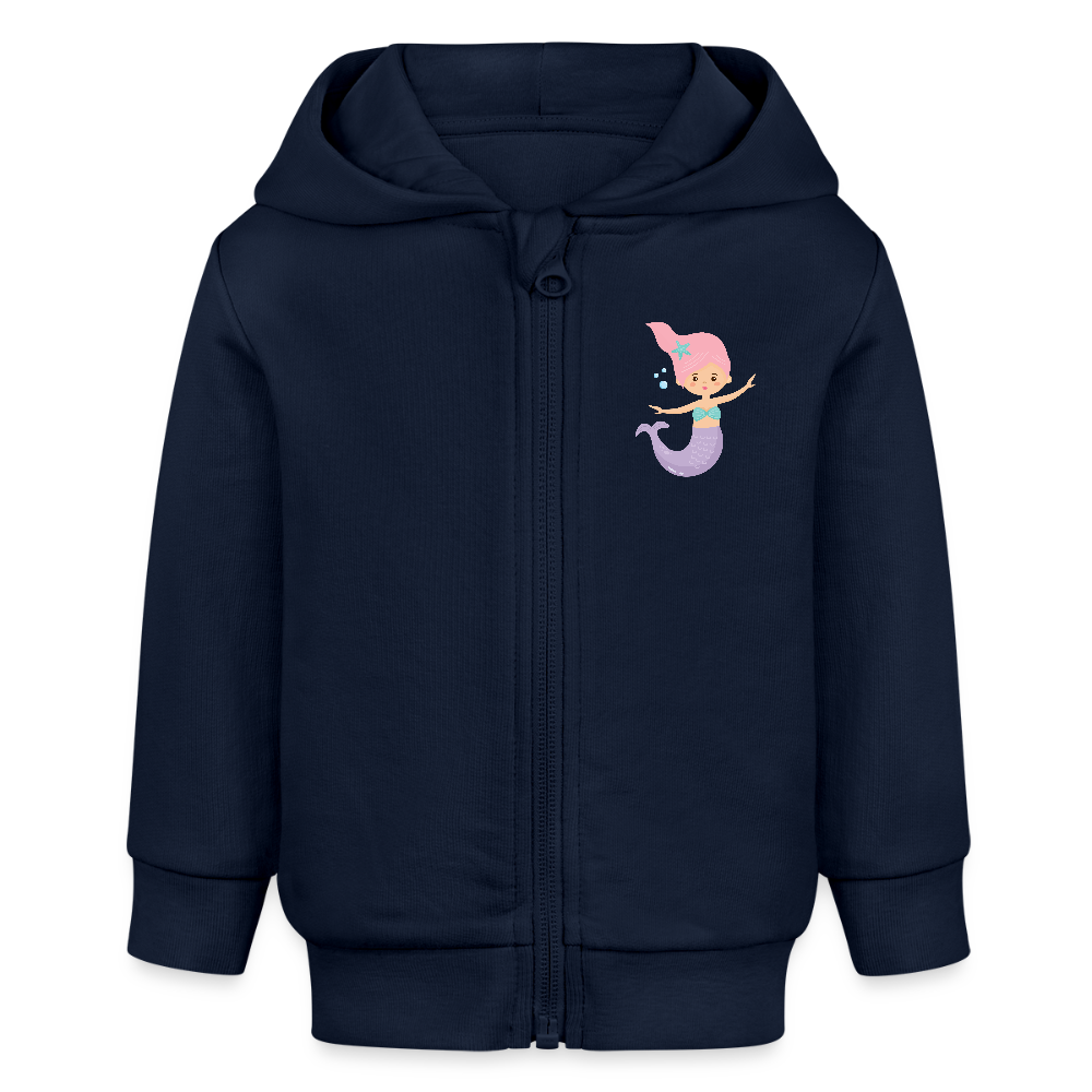 Baby Bio Zip Little Mermaid - Navy