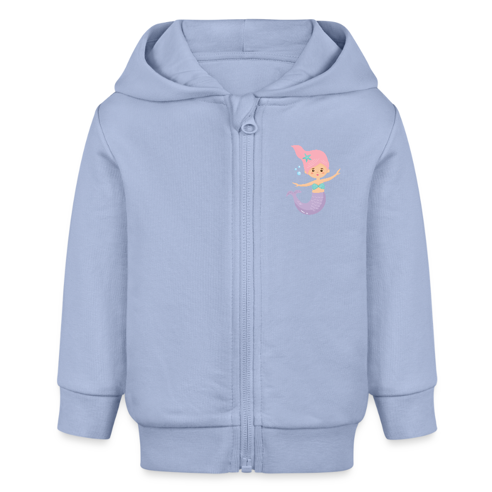 Baby Bio Zip Little Mermaid - Sky
