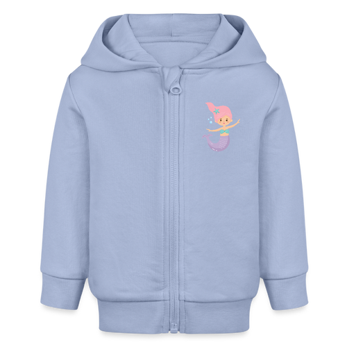 Baby Bio Zip Little Mermaid - Sky
