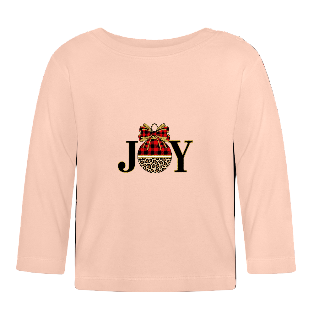 Baby Langarmshirt Joy - Kristallrosa