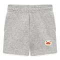 Baby Shorts - Sternzeichen Krebs 02a - Grau meliert