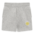 Baby Shorts - Sternzeichen Löwe 02a - Grau meliert