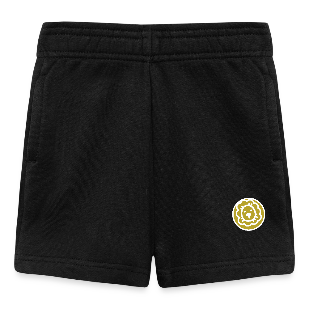 Baby Shorts - Sternzeichen Löwe 02a - Schwarz