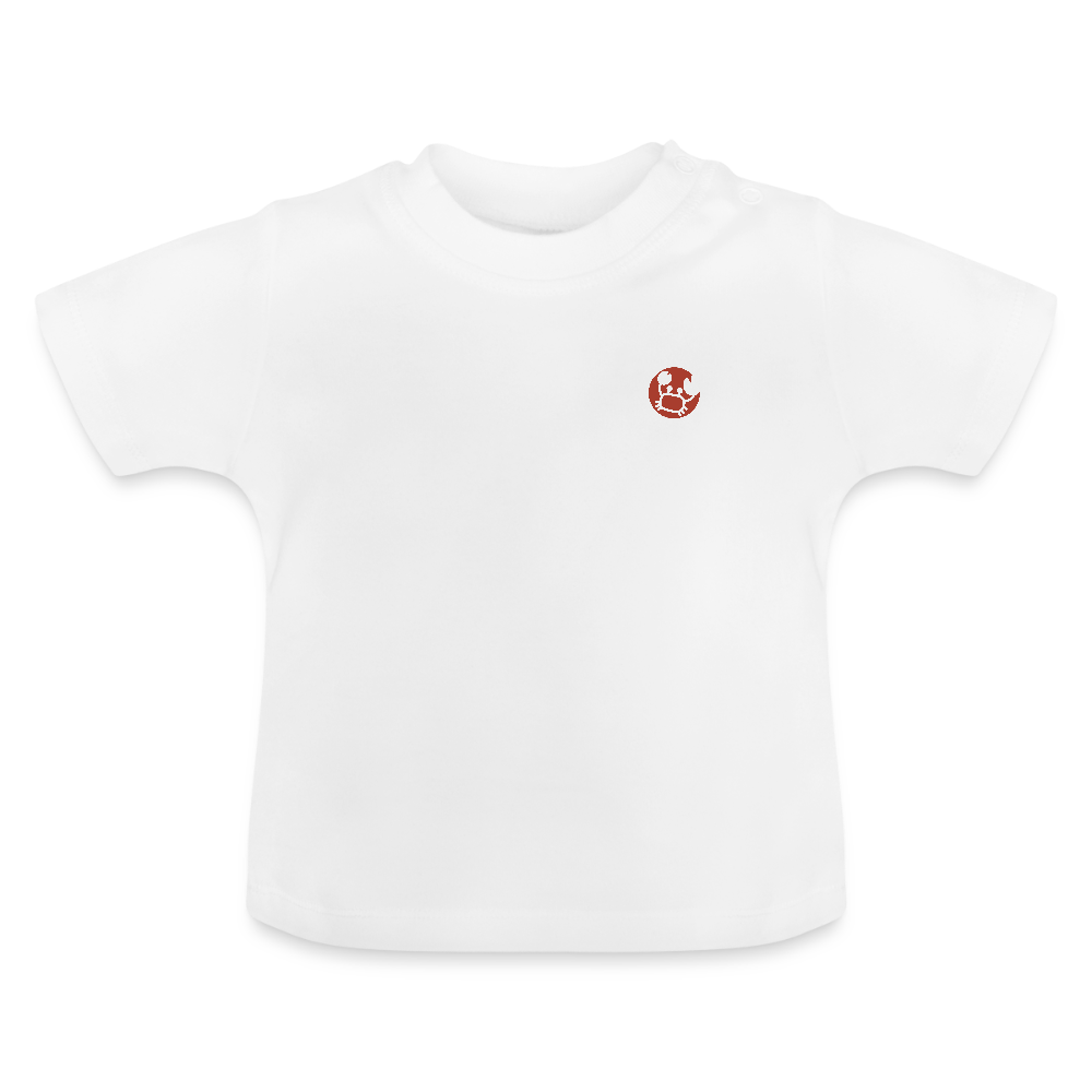 Baby T-Shirt Logo Krebs - Weiß