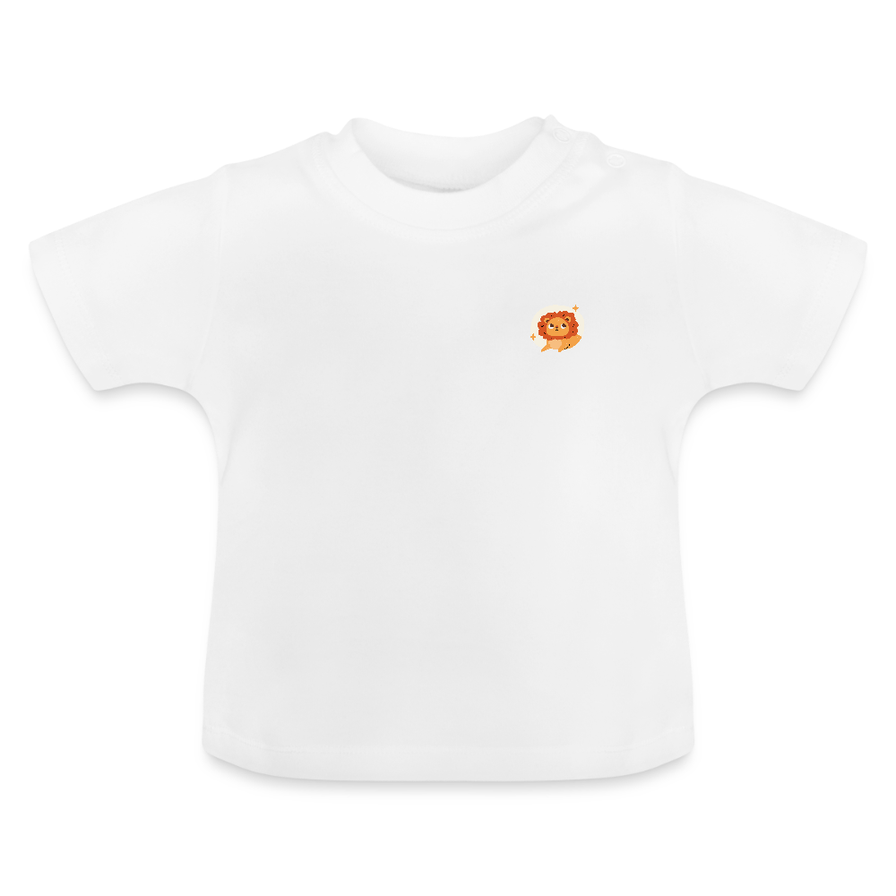 Baby T-Shirt Logo Löwe _02- Weiß