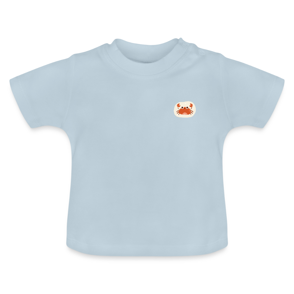 Baby T-Shirt Logo Krebs - Hellblau