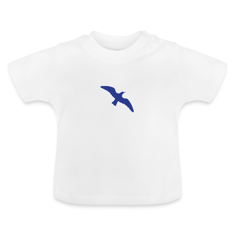 Baby T-Shirt Möwe - Weiß
