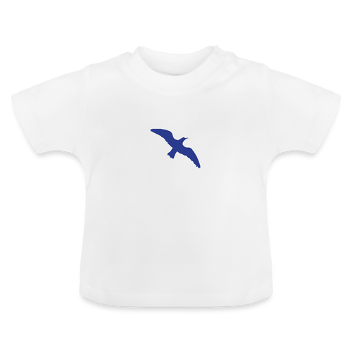 Baby T-Shirt Möwe - Weiß