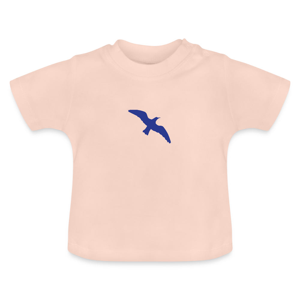 Baby T-Shirt Möwe - Kristallrosa
