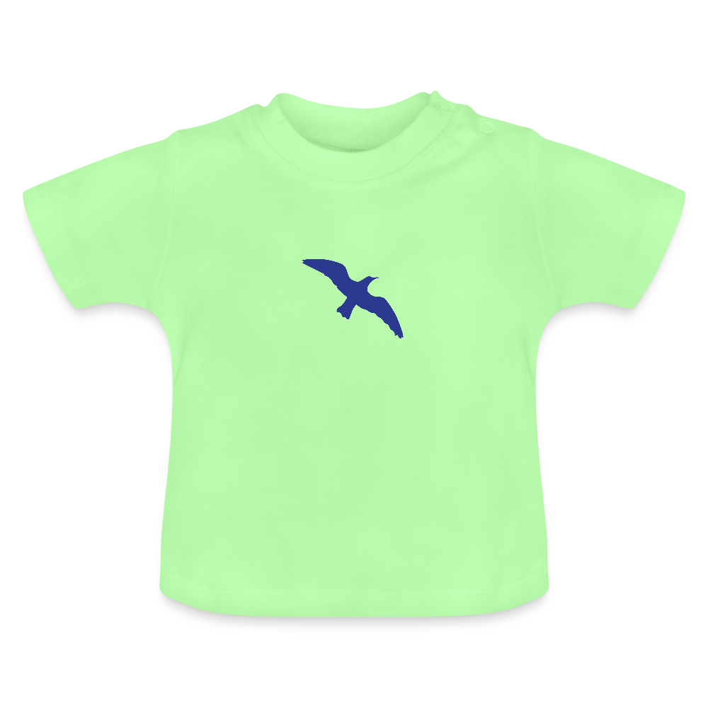 Baby T-Shirt Möwe - Mintgrün