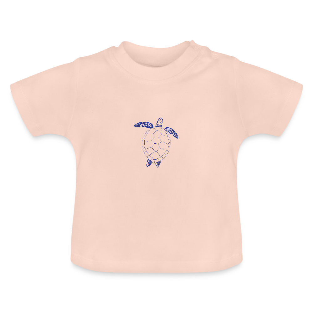 Baby T-Shirt Schildkröte - Kristallrosa