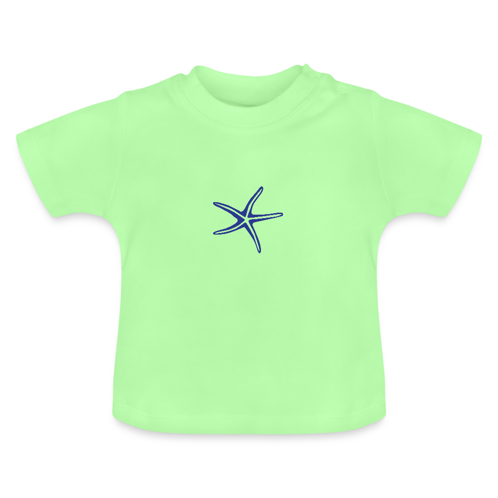 Baby T-Shirt Seestern - Mintgrün