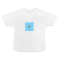 Baby T-Shirt St. Tropez Beachclub blue - Weiß