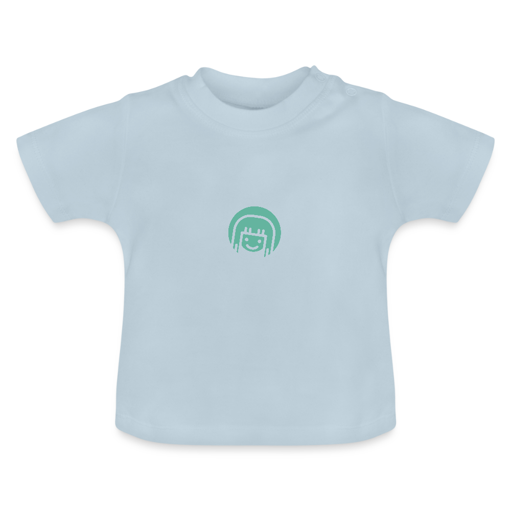 Baby T-Shirt Sternzeichen Jungfrau - Hellblau