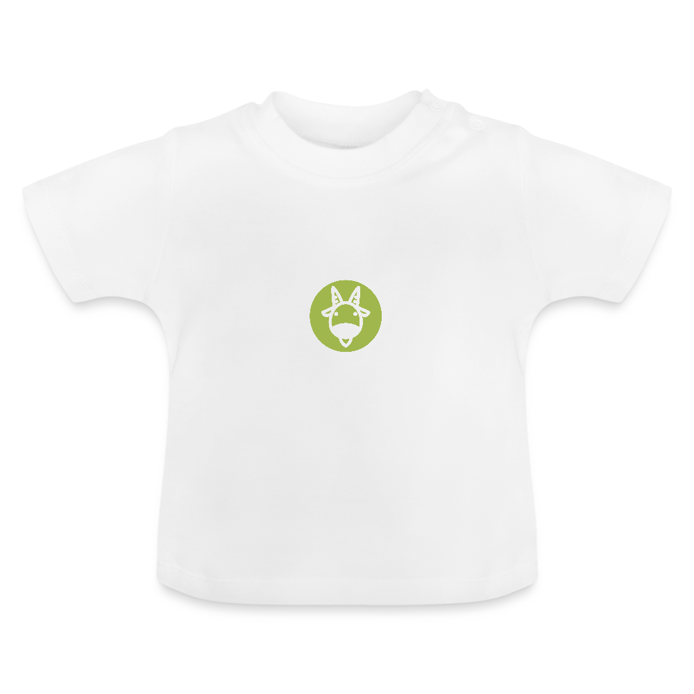Baby T-Shirt Sternzeichen Steinbock -Weiß