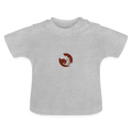 Baby T-Shirt Sternzeichen Wassermann- Grau meliert
