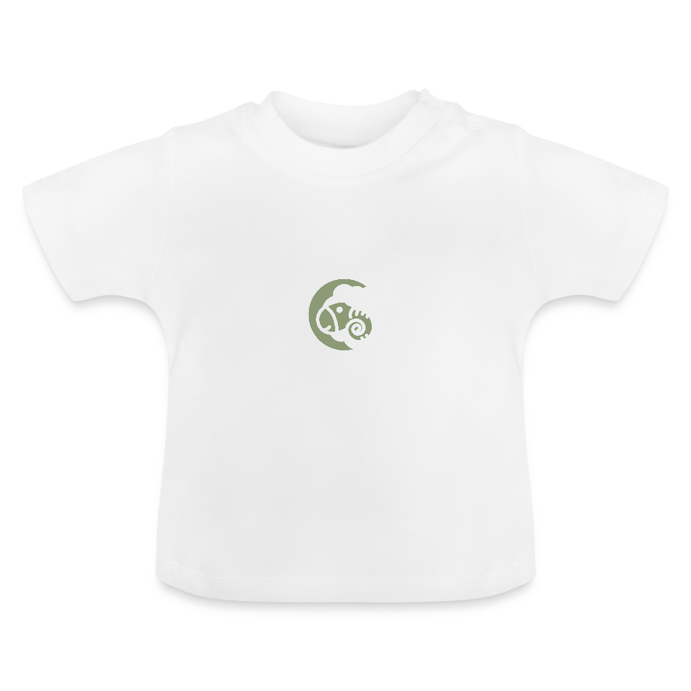 Baby T-Shirt Sternzeichen Widder - Weiß