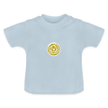 Baby T-Shirt mit kurzem Arm - Sternzeichen Löwe 02 - Hellblau