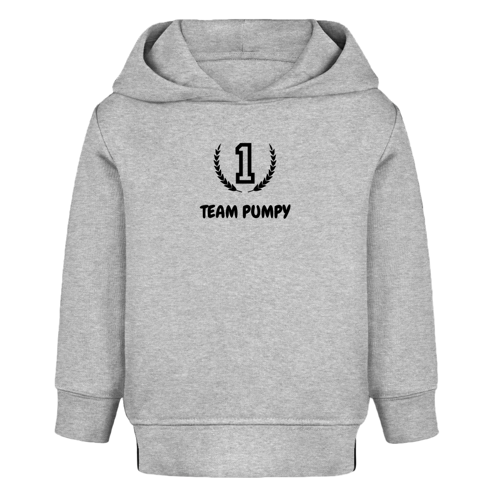 Bio Hoodie Team Pumpy No. 1 - Grau meliert