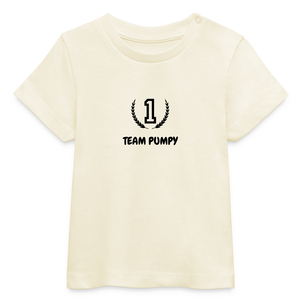Bio T-Shirt Team Pumpy No. 1 - Weißgrau