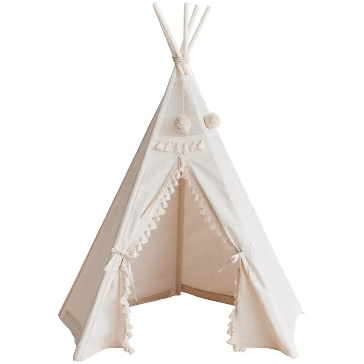 Boho Tipi Zelt mit Spielmatte