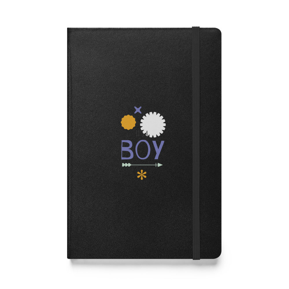 Hardcover Notizbuch "It's a BOY" - black